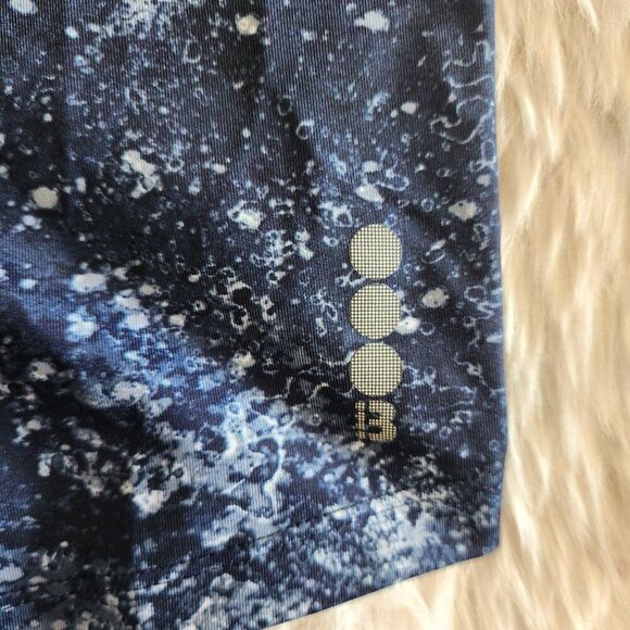 Bench Womens Active Athletic Shorts Inside Pocket Blue Black NWT - Picture 4 of 6